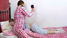 Sister spankings