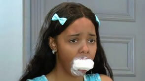 Riley spanked and mouthsoaped